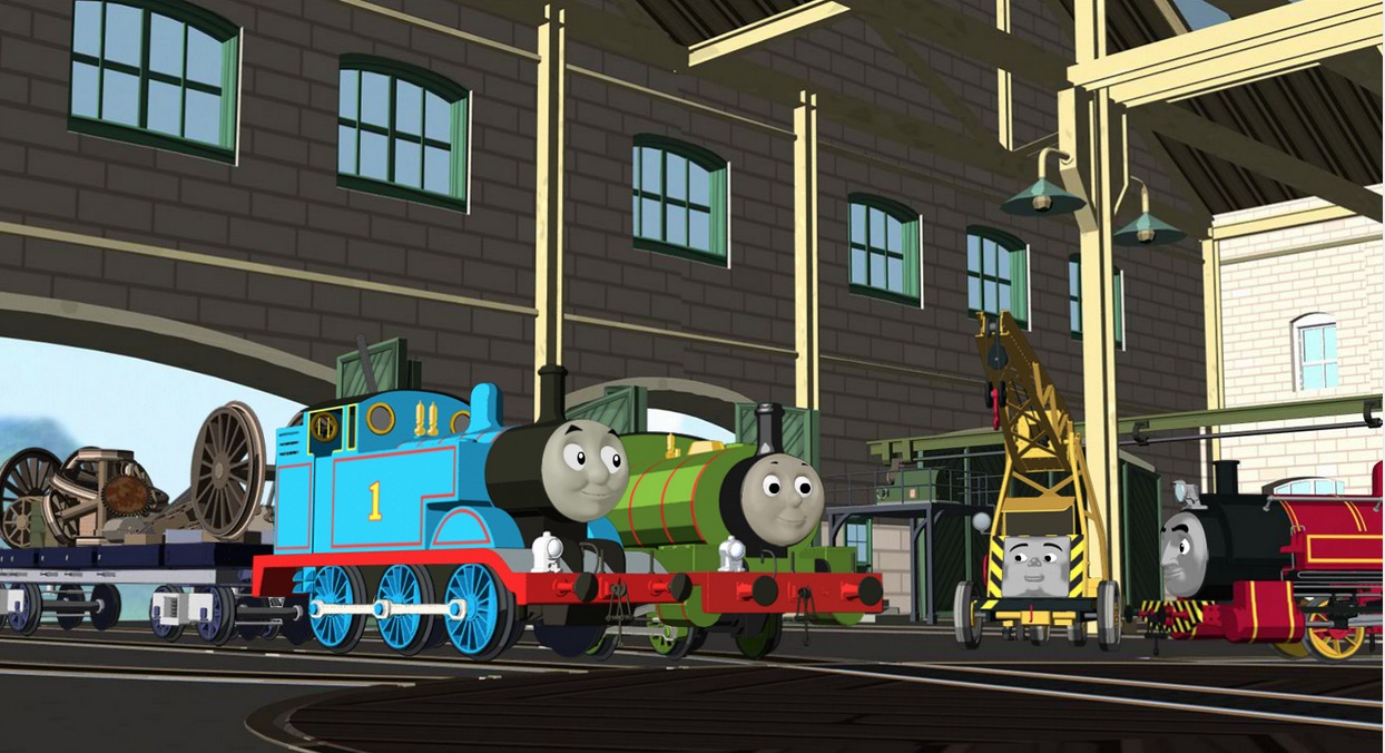 thomas sodor island 3d trainz