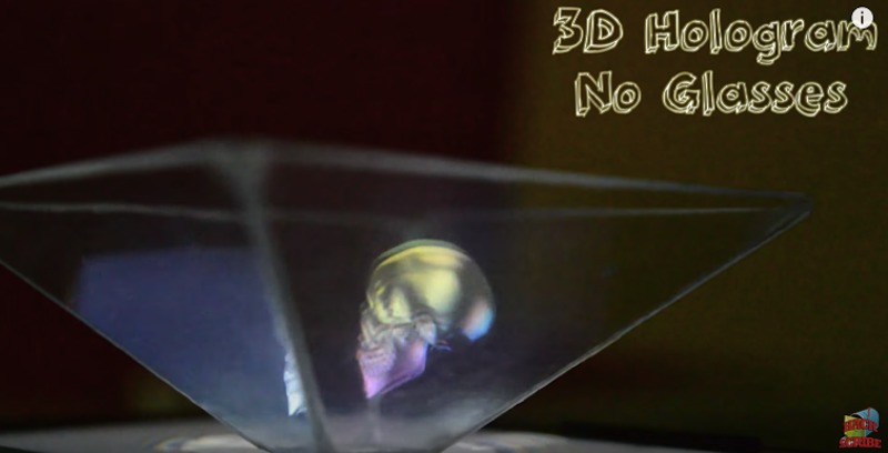 Make Your Own Hologram Projector By