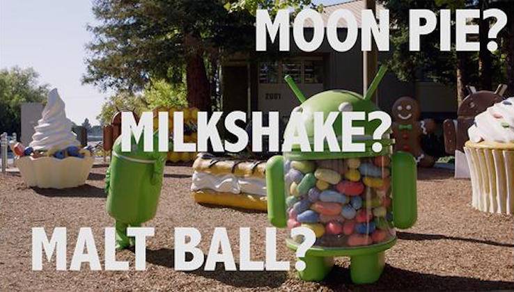 Android M Moon Pie Milkshake Malt Ball