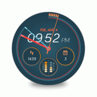 Android Wear animated watch face