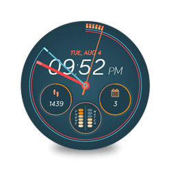 Android Wear animated watch face