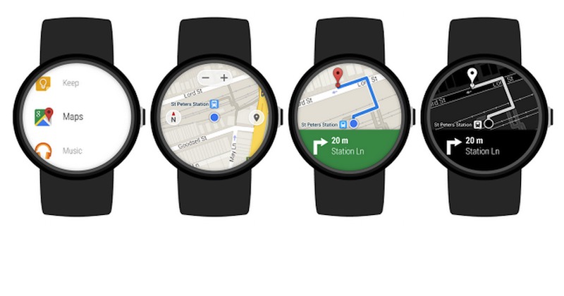 Google Maps for Android Wear