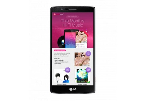 lg hi fi music service