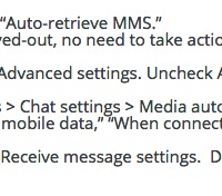 MOTOROLA Moto security updates for stagefright