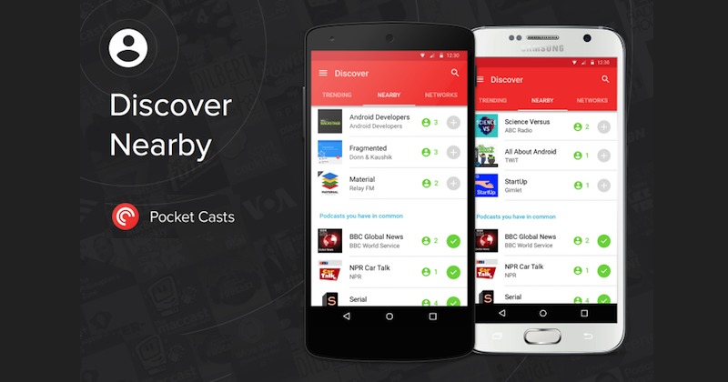 pocket casts app podcast list formatiphone x