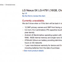 LG Nexus 5X B