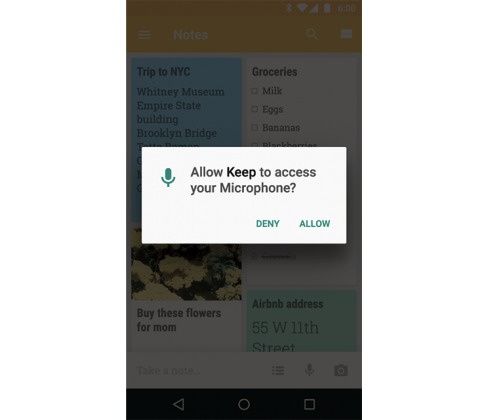 android 6.0 marshmallow permissions