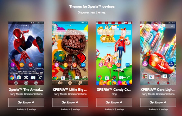 Sony launches new Theme Portal, more themes for your Xperia coming ...