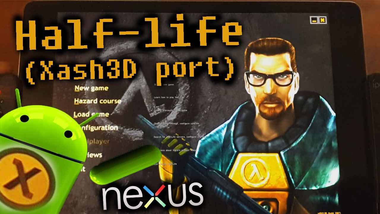 Xash3d как запустить half life