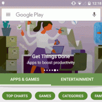 Google Play Store 2015 Animation