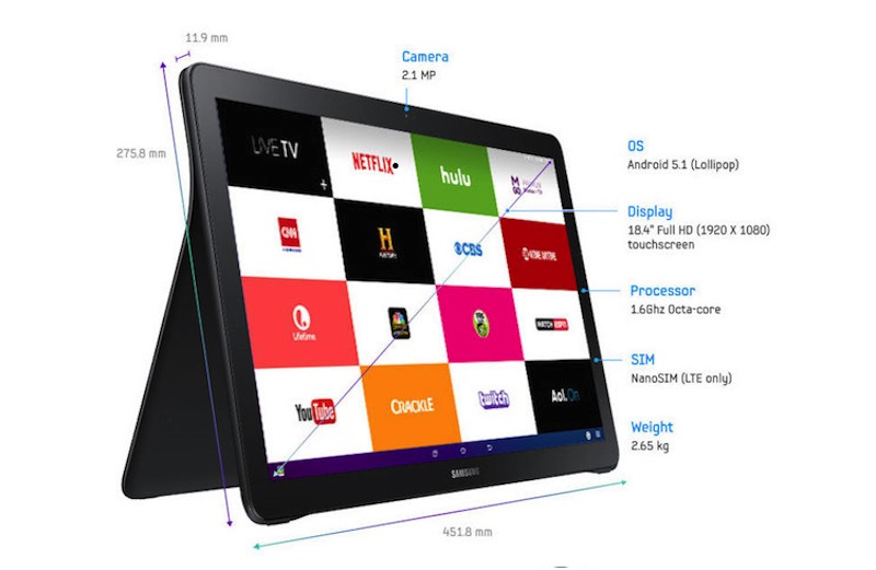 Samsung Galaxy View Android Tablet