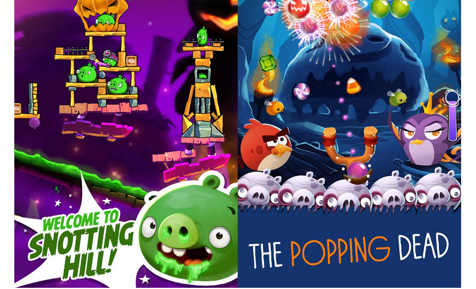 Angry Birds 2 and Angry Birds Pop Halloween-ified in new update | Android  Community