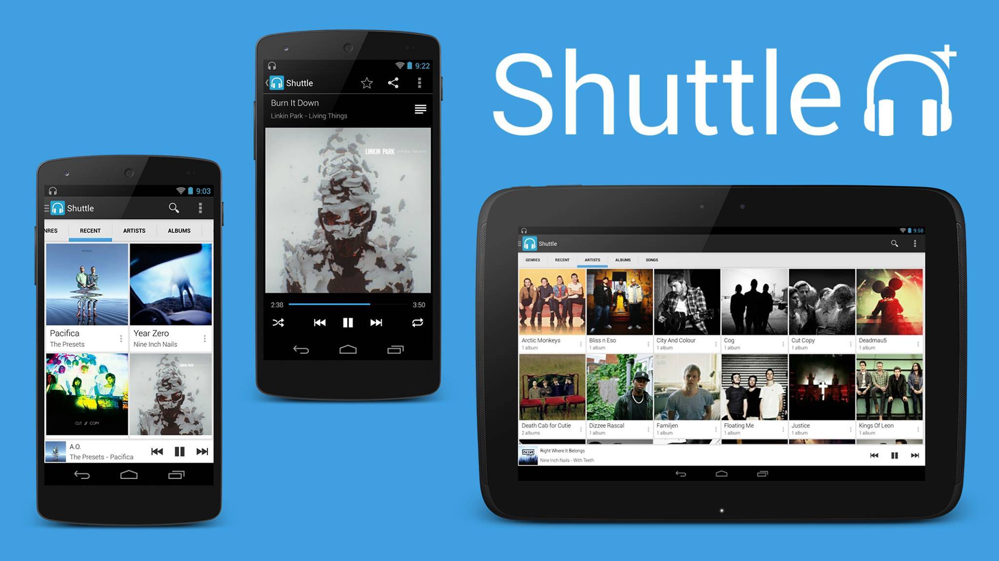 download shuttle music player for android v1.5.11