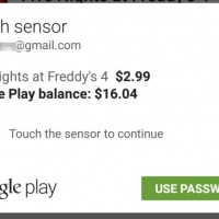 touch sensor password