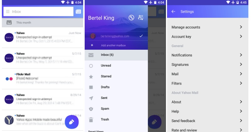 Yahoo Mail App For Android Gets Some Material Design Love Android Community