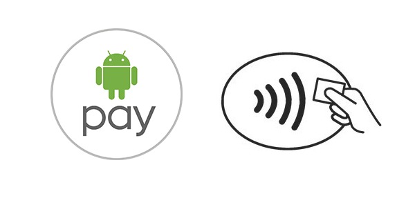 Android Pay NFC logos