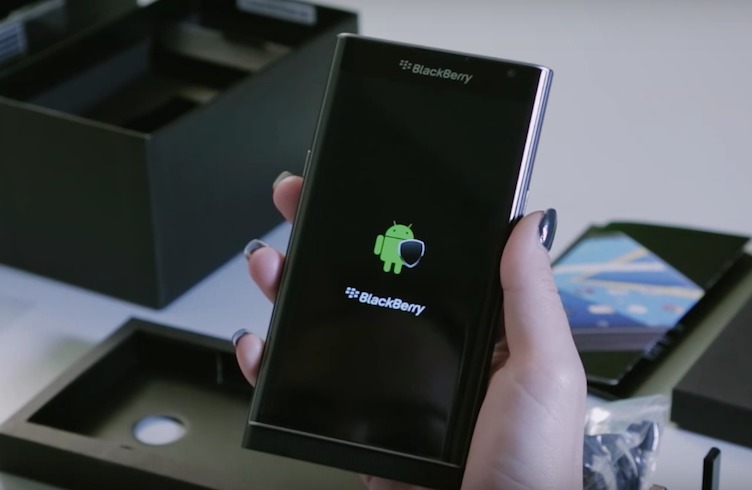 BlackBerry Priv Android phone Carphone Warehouse unboxing