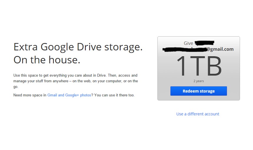 google drive free storage limits 115gb