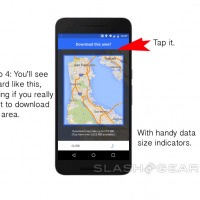 Google Maps offline navigation 4