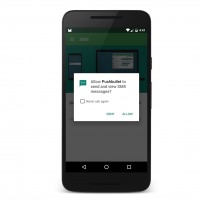 Pushbullet runtime permission Android 6.0 Marshmallow 2