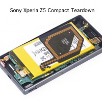 Sony Xperia Z5 Compact Teardown cover 2