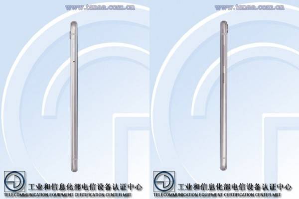 Vivo X6 side