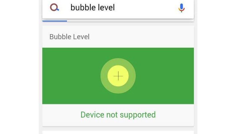 Bubble Level Android OS