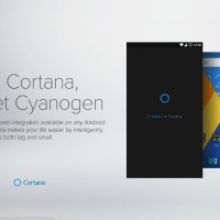 Microsoft Cortana Cyanogen