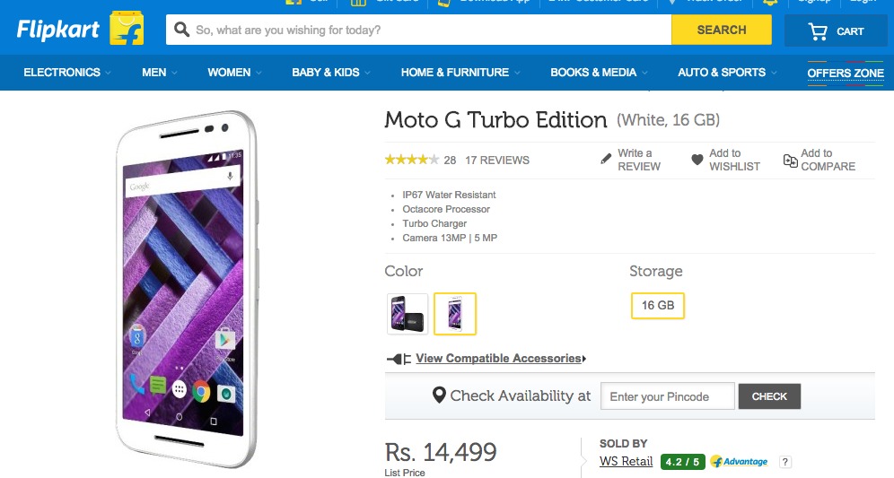 Moto G Turbo