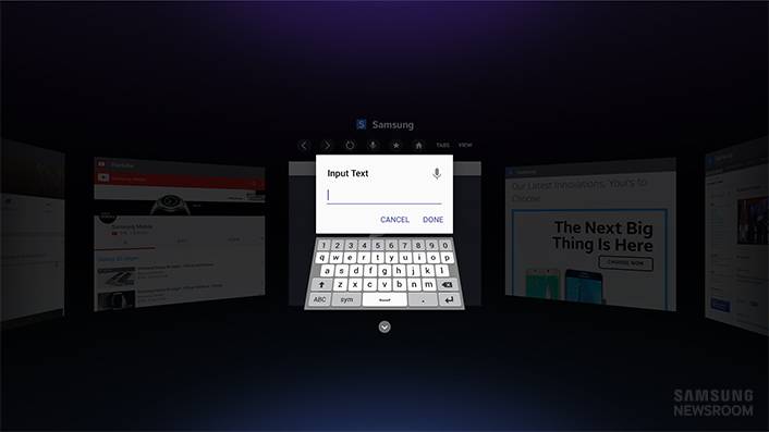 Samsung Web Browser for Gear VR 2