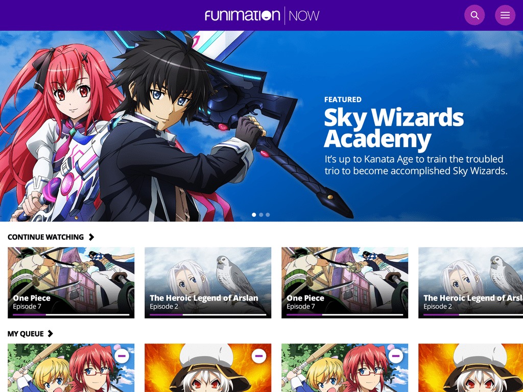 FUNimation to bring anime-only video subscription service - Android  Community