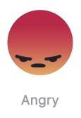 Facebook Reactions angry face