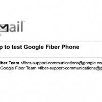 Google Fiber Phone test service