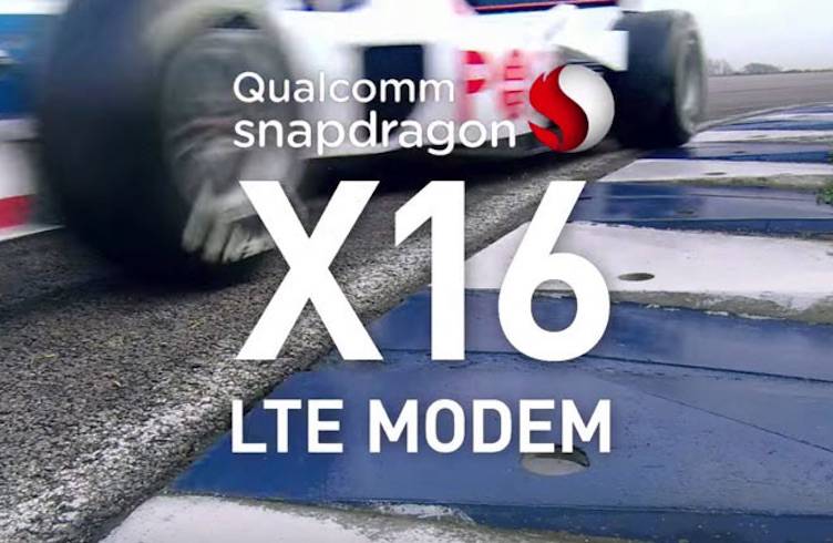 Qualcomm Snapdragon X16 LTE Gigabit