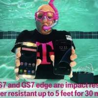 Samsung Galaxy S7 Unboxing Video T-mobile under water 3