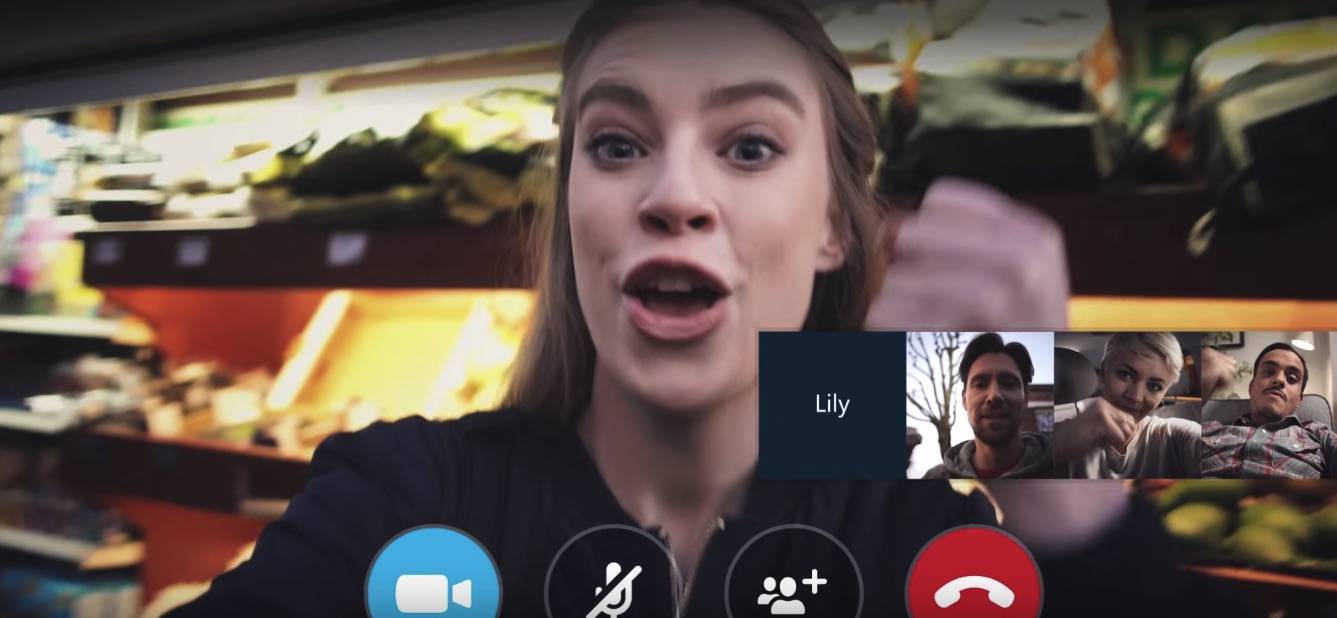 video call on skype for android
