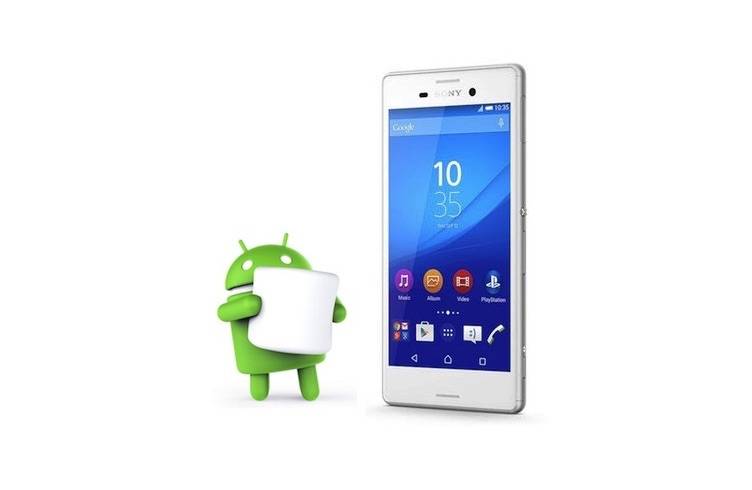 Sony Xperia M4 Aqua Android 6.0 Marshmallow