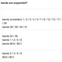Xiaomi Mi 5 LTE bands