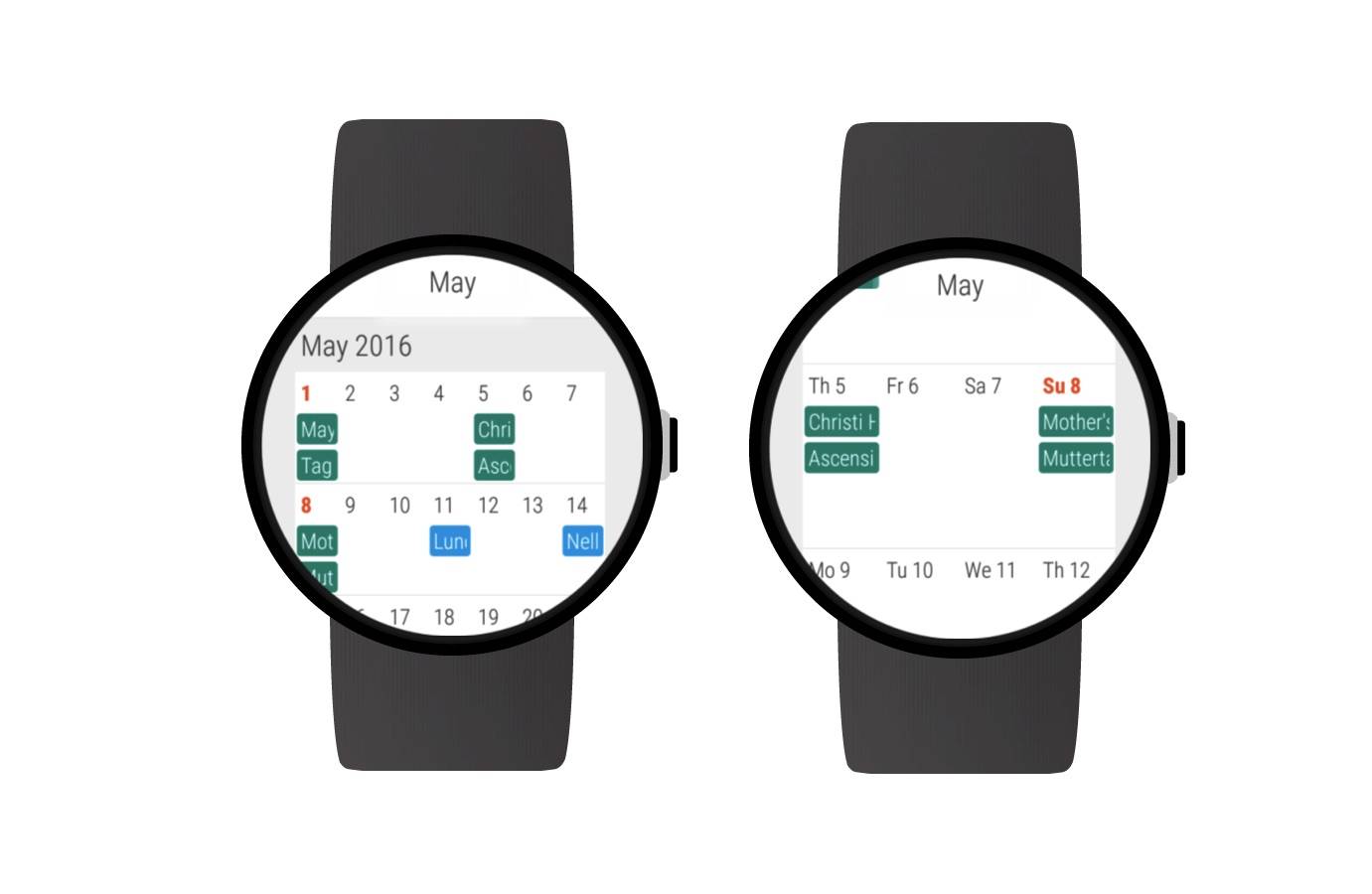 Appfour launches Calendar app for Android Wear smartwatch Android