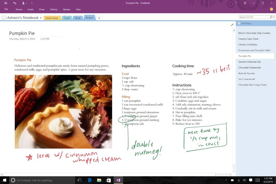 evernote to onenote