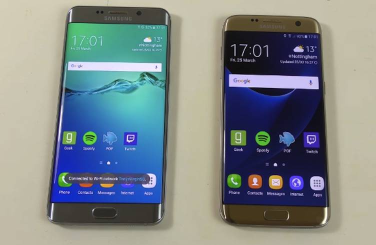 ga winkelen beroerte Economisch Speed Test: Samsung Galaxy S6 Edge+, Galaxy S7 Edge loading times compared  - Android Community