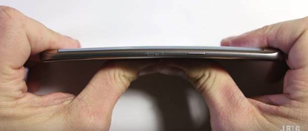 Samsung Galaxy S7 Bend test
