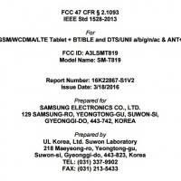 Samsung Galaxy Tab S3 9.7 SM-T819 b