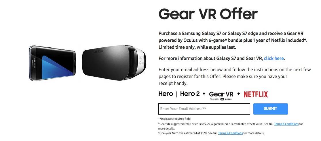 T-Mobile Samsung Gear S7 Gear VR b