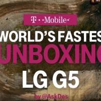 T-Mobile World’s Faster Unboxing Video LG G5