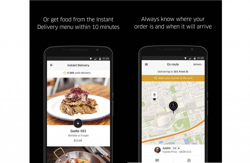 UberEATS app