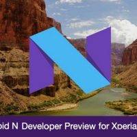 Android N Developer Preview Sony Xperia Z3