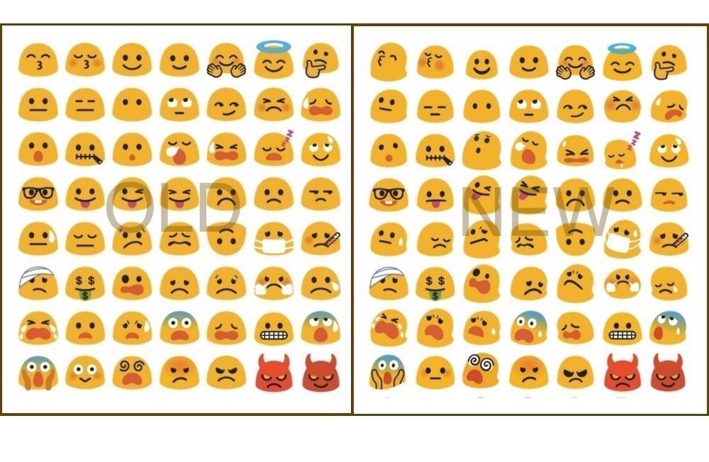 Android emojis