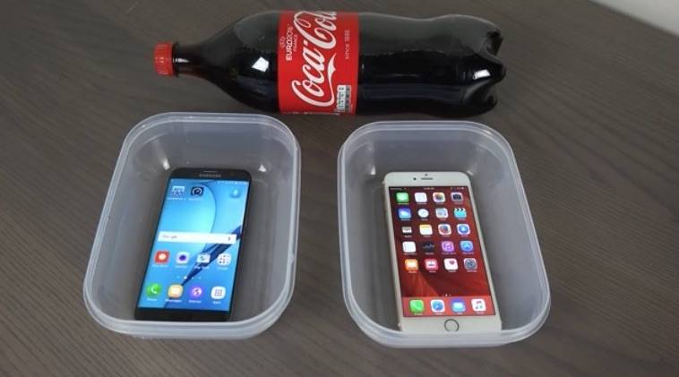 Coca Cola Freeze Test Samsung Galaxy S7 Edge Vs Iphone 6s Plus Android Community