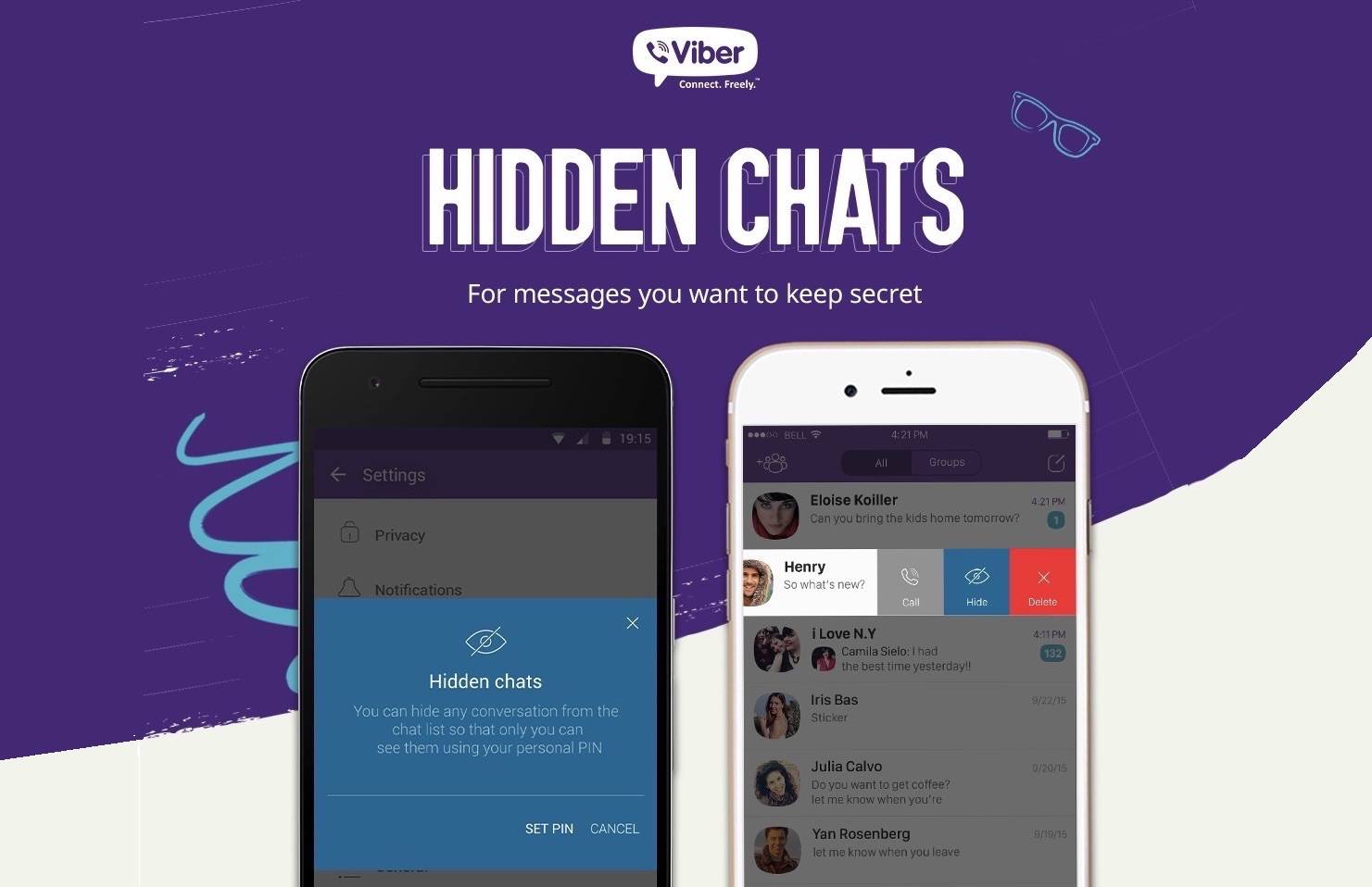 viber message receive from this recipient is encrypted
